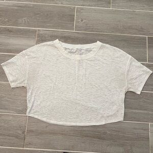 Lululemon Lightest Cropped Tee